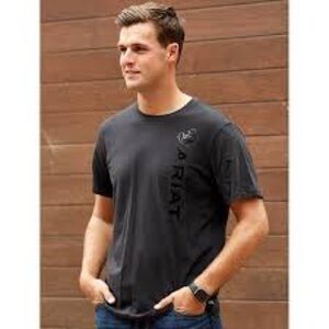 *nwt* Ariat vertical logo ss tee